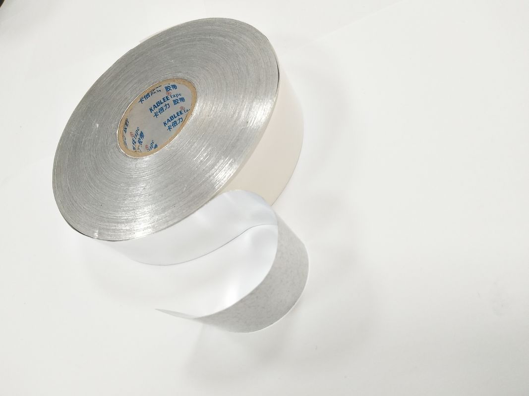 Universel résistant à la chaleur de couleur de bande argentée ignifuge de papier d'aluminium