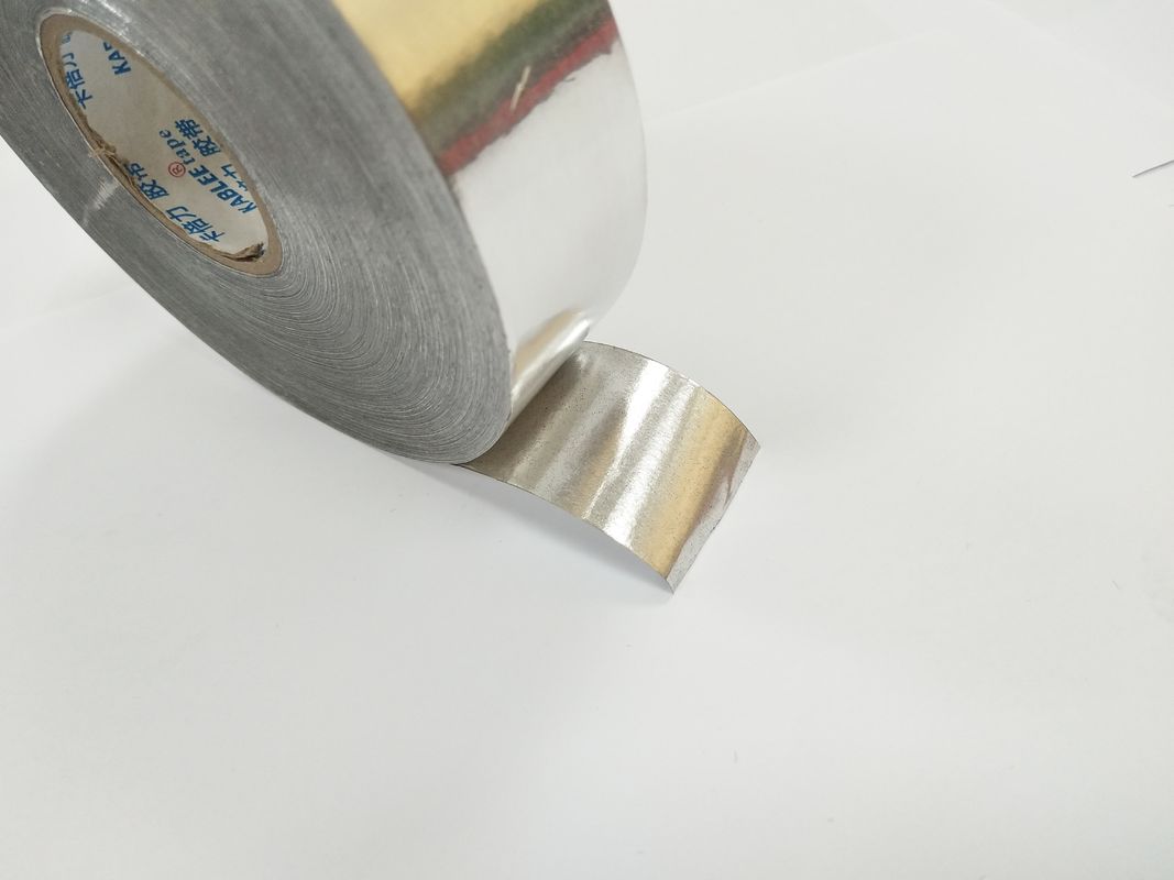 Universel résistant à la chaleur de couleur de bande argentée ignifuge de papier d'aluminium