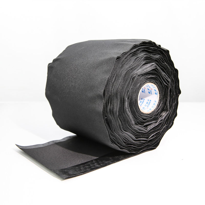 Le fil de douille de tissu de tissu arment envelopper la largeur de la couleur 130mm de noir de bande