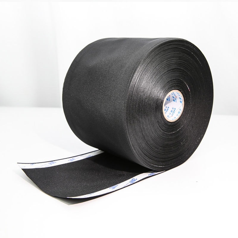 Le fil de douille de tissu de tissu arment envelopper la largeur de la couleur 130mm de noir de bande