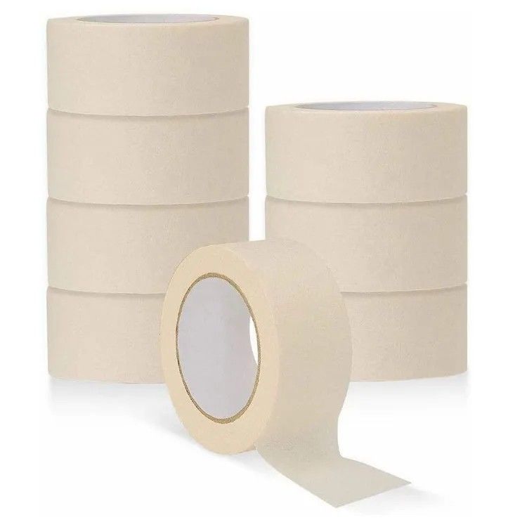 Ruban de masquage de couleur blanche sans résidu longueur de 50 mètres largeur de 1 pouce