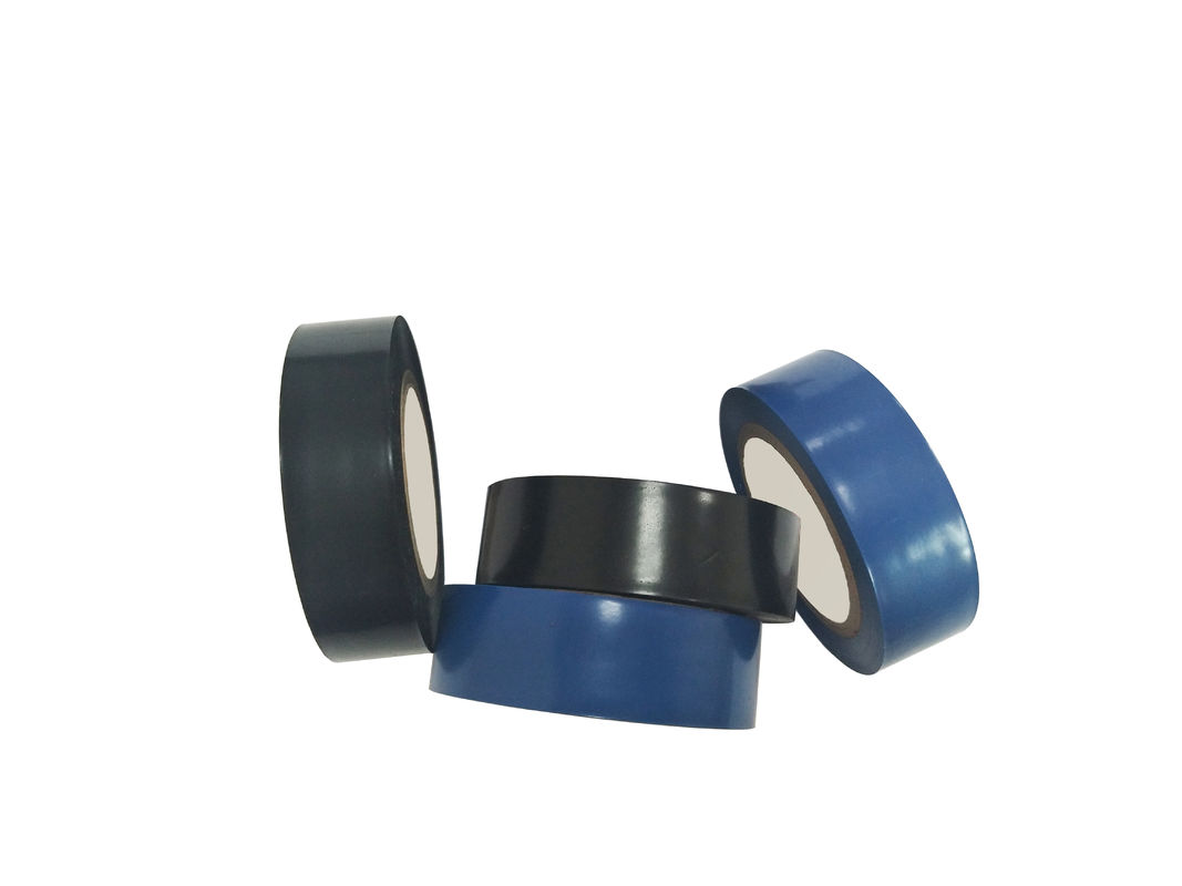 Épaisseur bleue durable de la couleur 0.1mm de bande de PVC d'isolation électrique