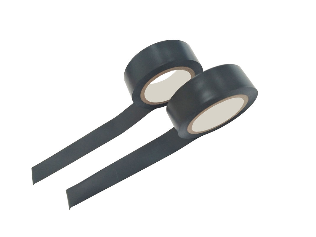 0.1 mm Ruban adhésif en PVC noir pour l'enveloppe de câbles de câbles