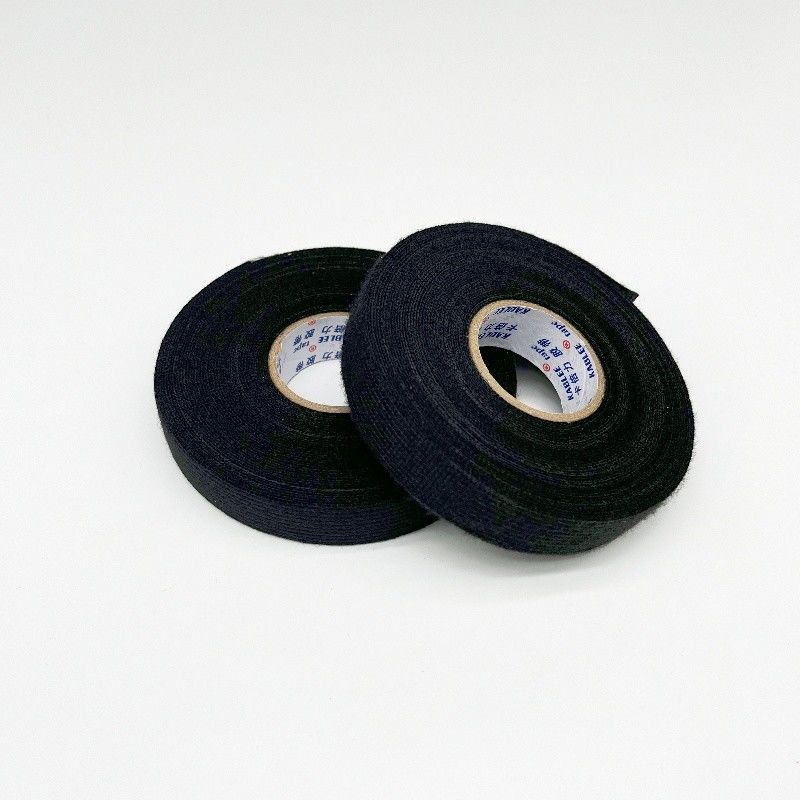 Tissu non tissé T58 entièrement noir Tape de câblage en laine pour câble de câblage