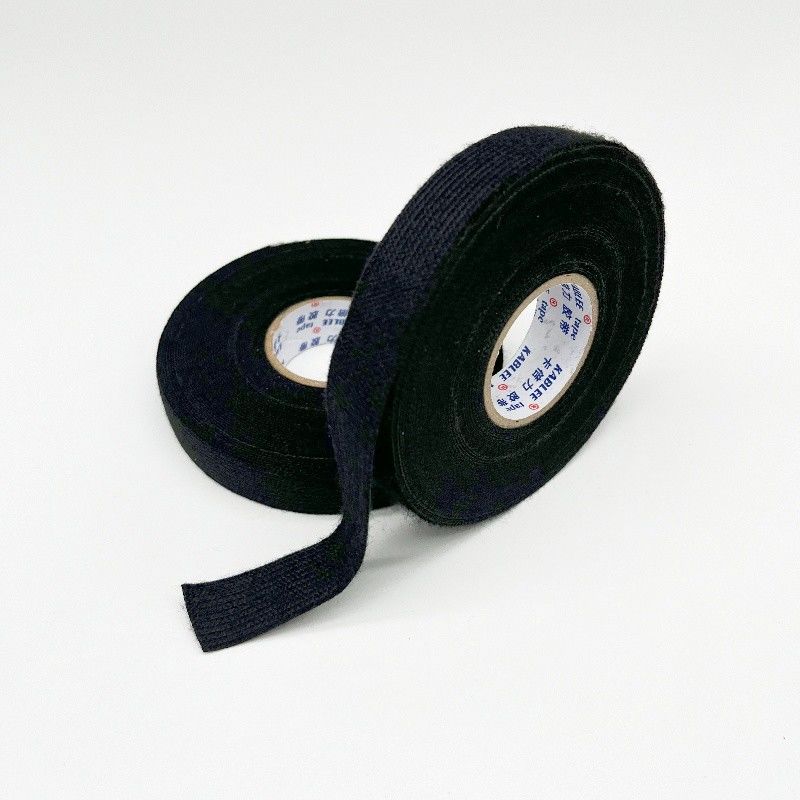 Tissu non tissé T58 noir professionnel Tape de câblage en laine pour câble de câblage