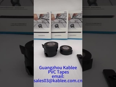 0.13mm Épaisseur Couleurs Tape isolante en PVC 20M 25M Longueur Pour le harnais de fil automobile
