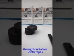 Réduction du bruit Tape de tissu automobile T03 Noir 19 mm Largeur 25 M Longueur